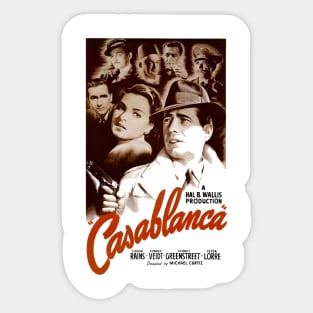 Casablanca Sticker